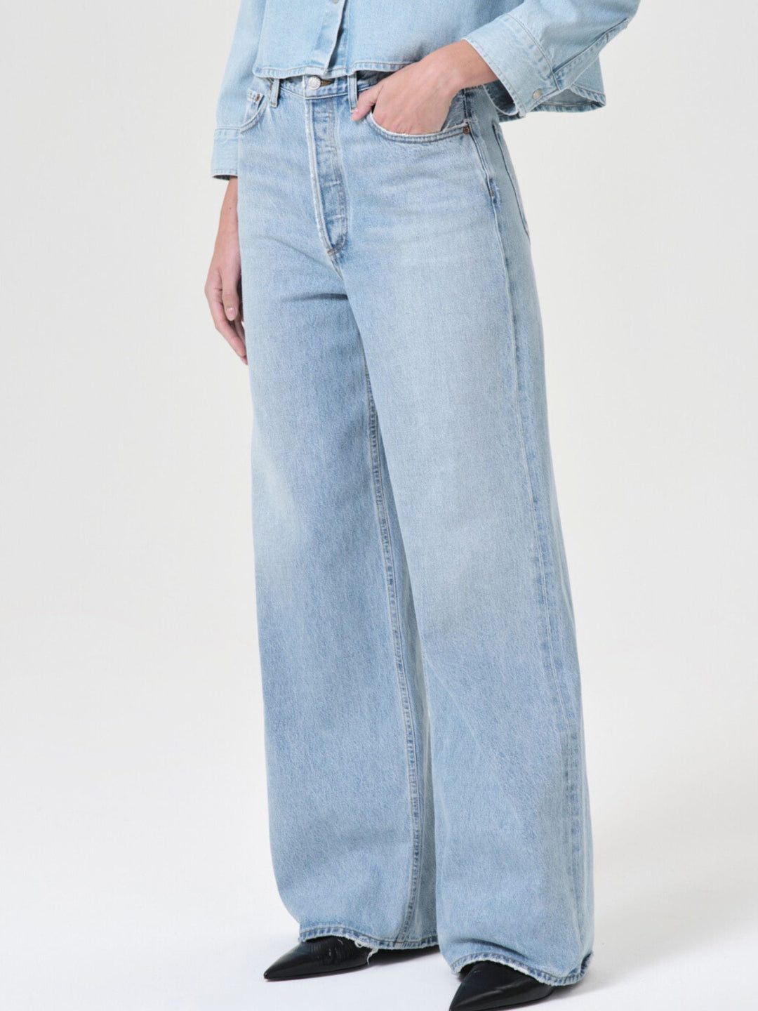 AGOLDE Conflict Dame JeanDenim jeans