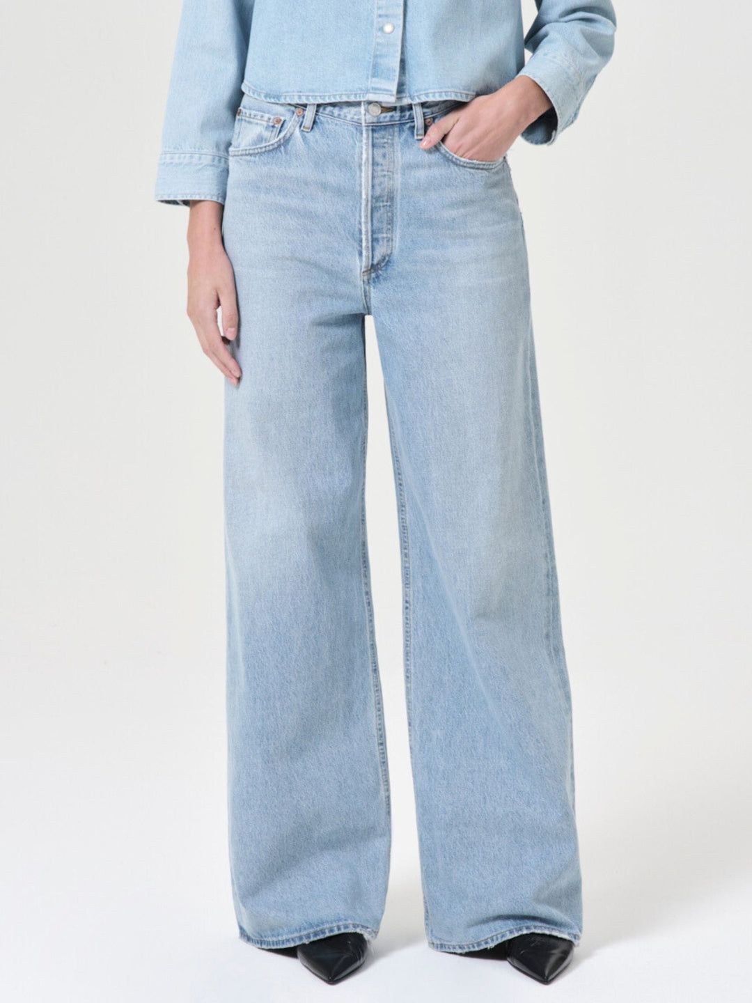 AGOLDE Conflict Dame JeanDenim jeans