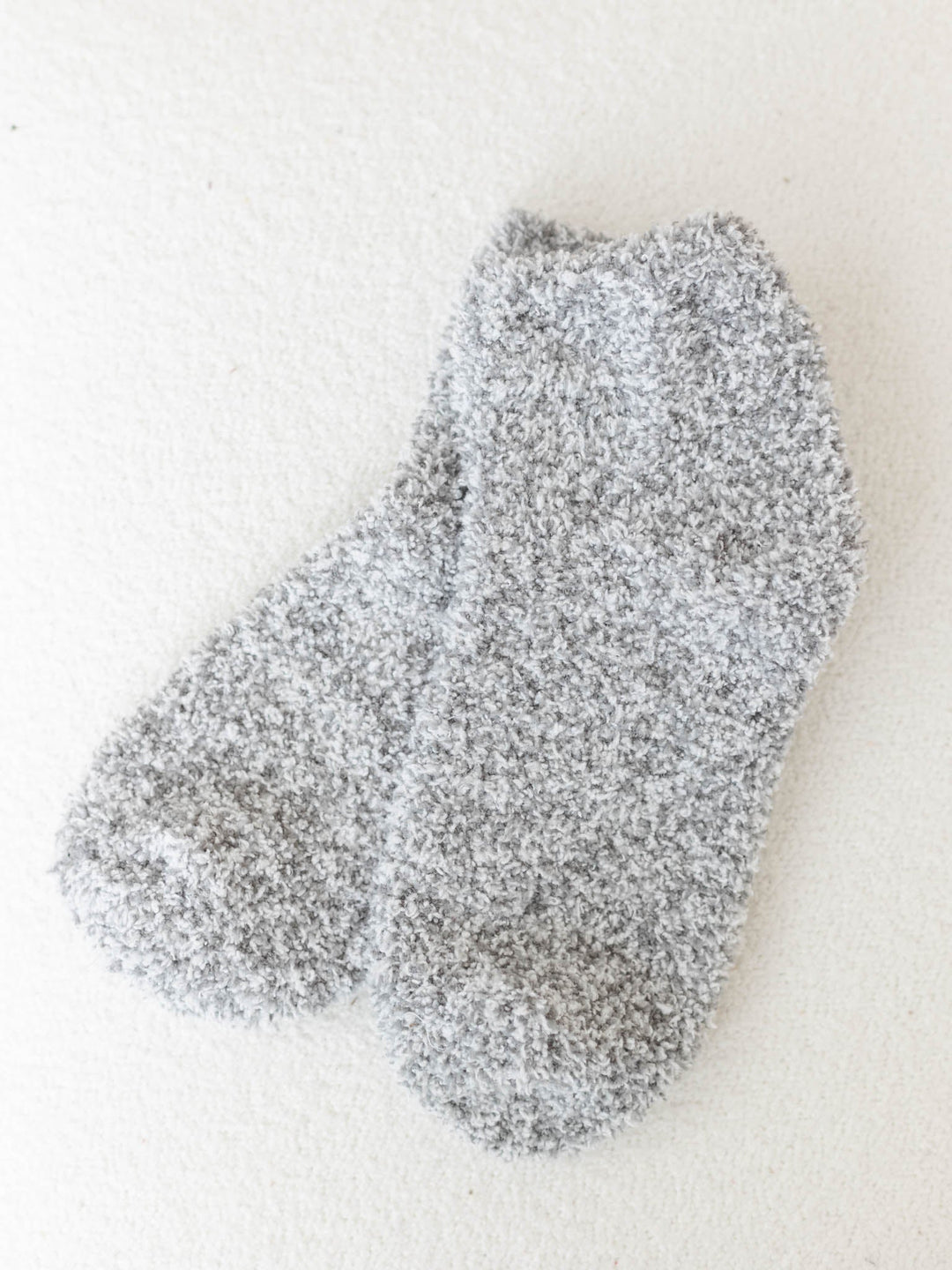 grey heathered socks