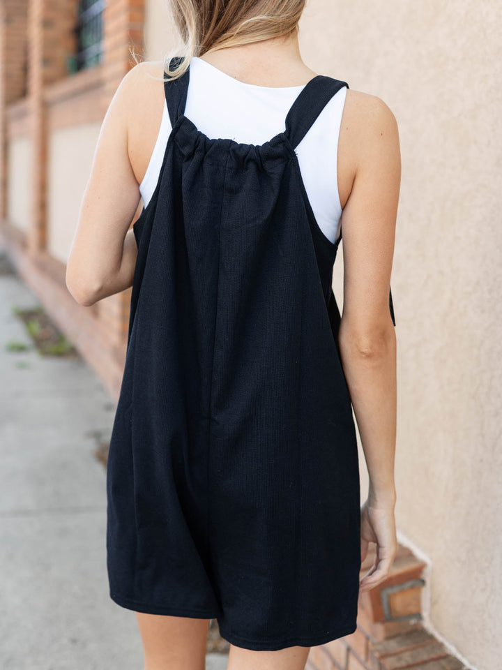 Casual Knit Overall RomperRomper