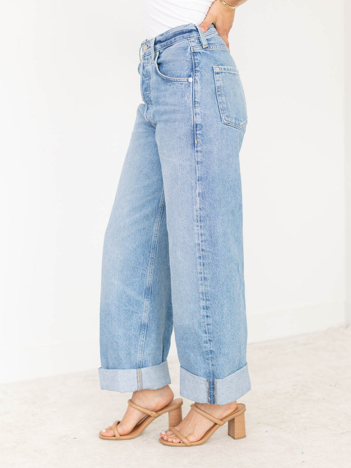 Citizens of Humanity Gemini Ayla Baggy Cuff CropDenim jeans