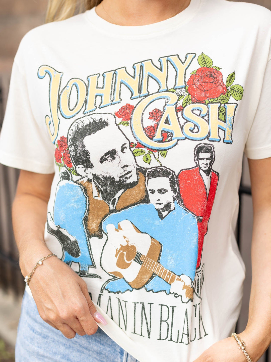 Daydreamer Johnny Cash A Man Comes Around Boyfriend TeeScreen tees