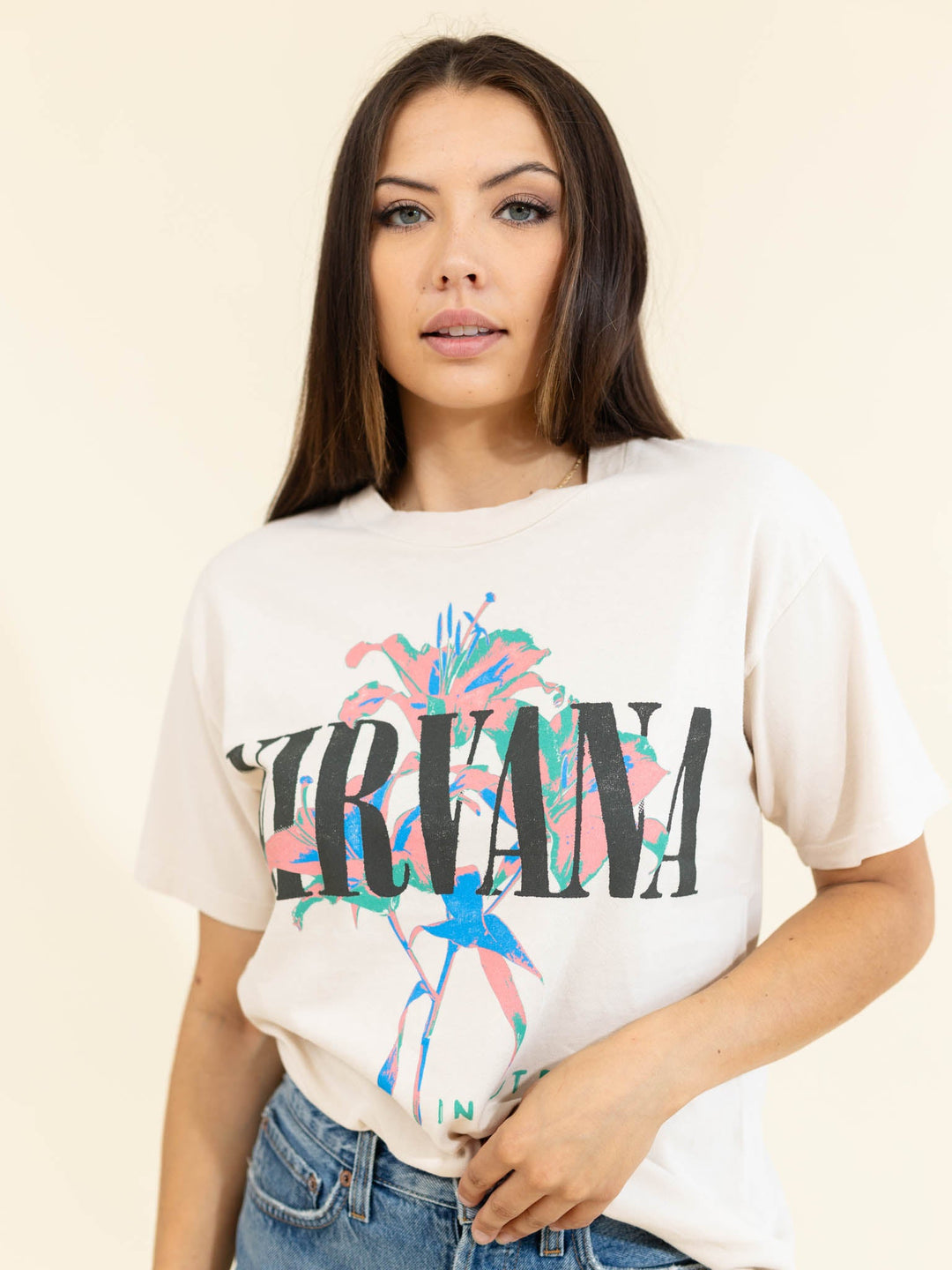 Daydreamer Nirvana Lilies Weekend TeeScreen tees