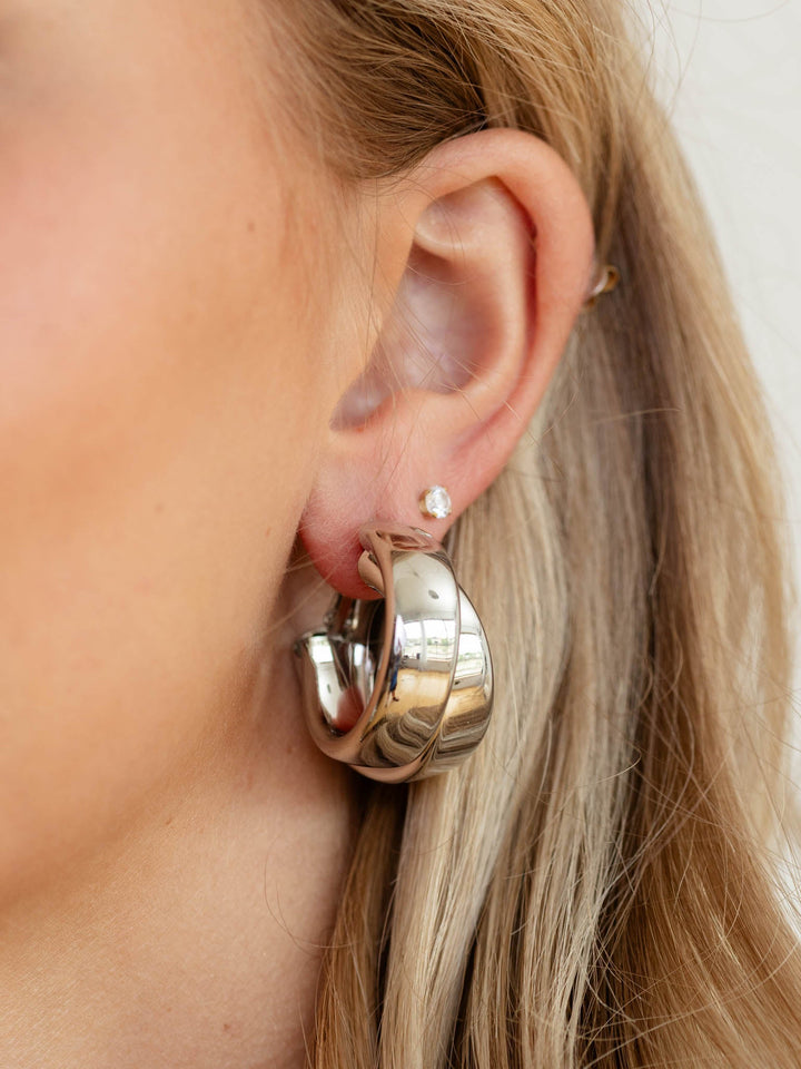 Double Layered Hoop EarringsEarrings