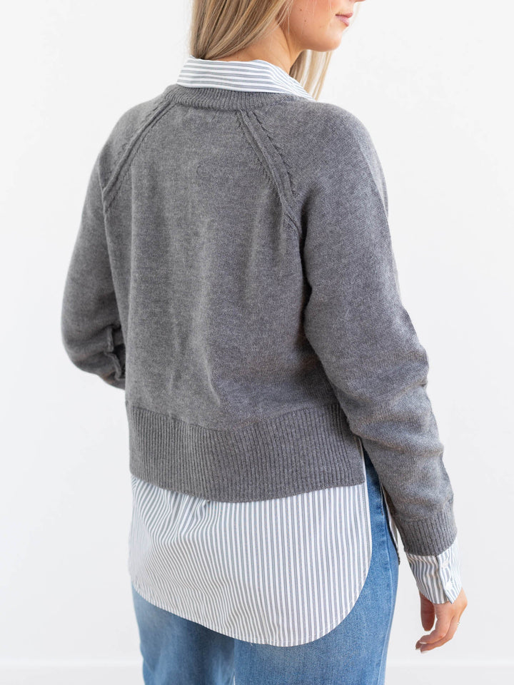 Elan Long Sleeve Sweater Shirt ComboSweaters