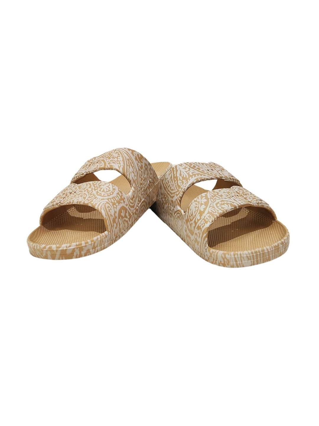 Fancy Leo Double Buckle Pool SlideSandals