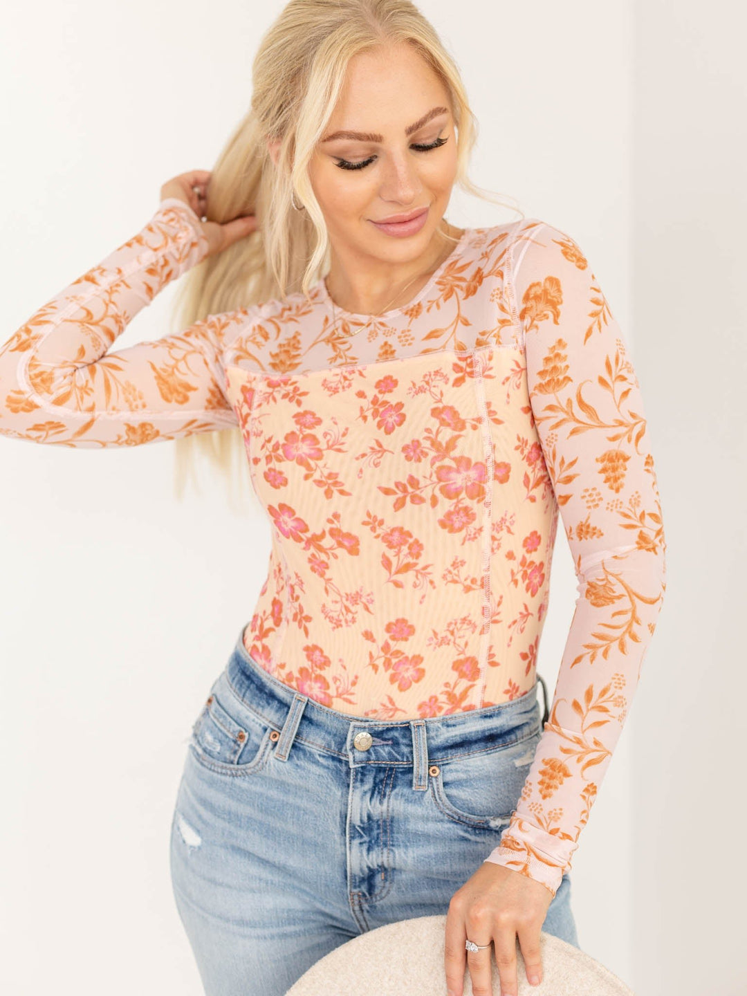 Free People Betty's Garden TopKnit tops