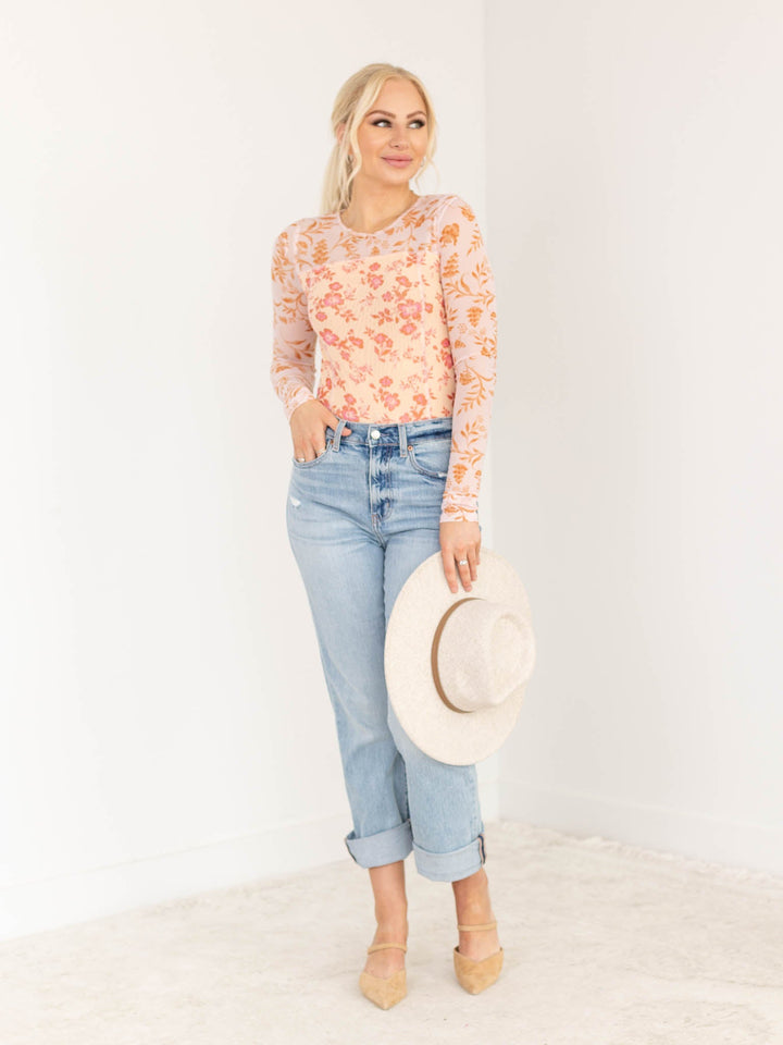 Free People Betty's Garden TopKnit tops