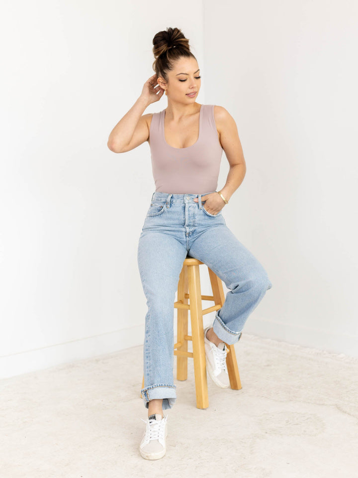 Free People Clean Lines Muscle CamiKnit tops
