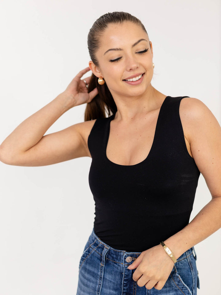 Free People Clean Lines Muscle CamiKnit tops