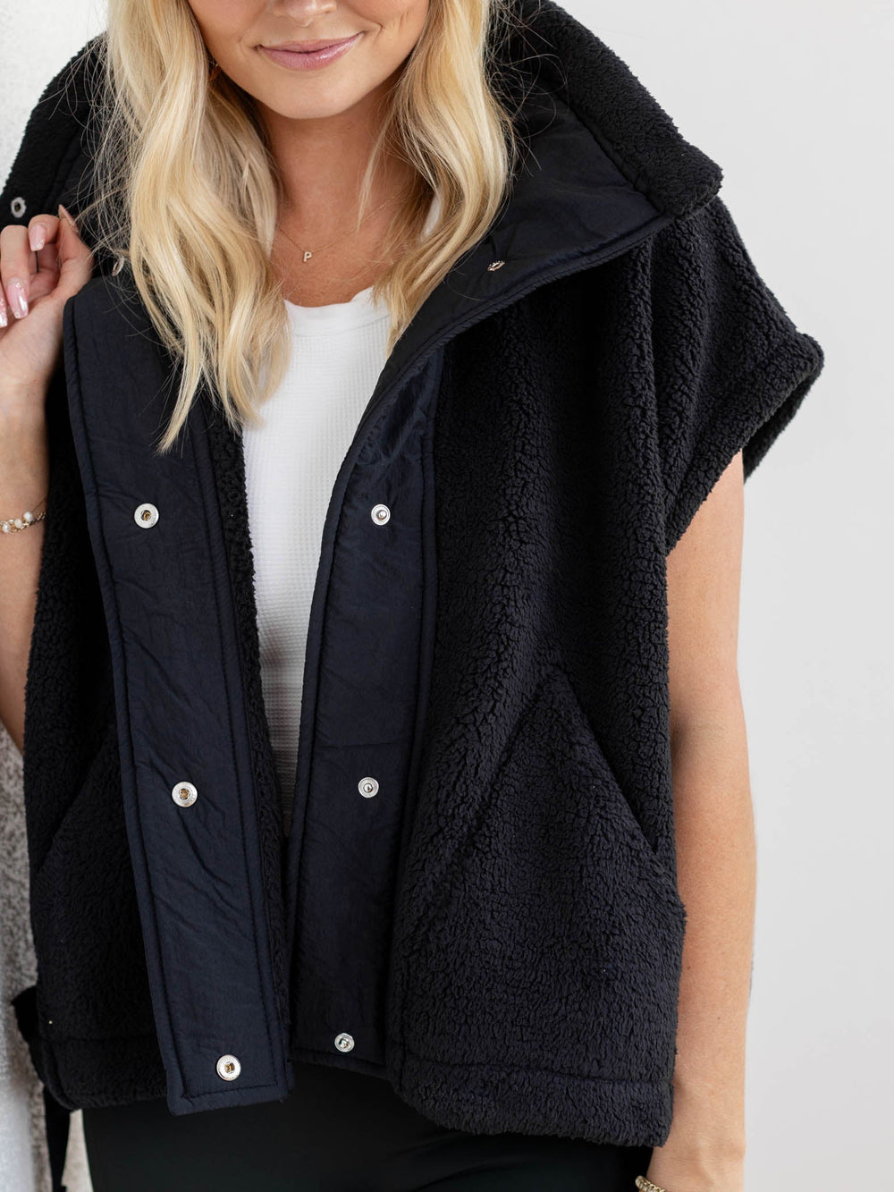 Free People Scout It Out Fleece VestOuterwear