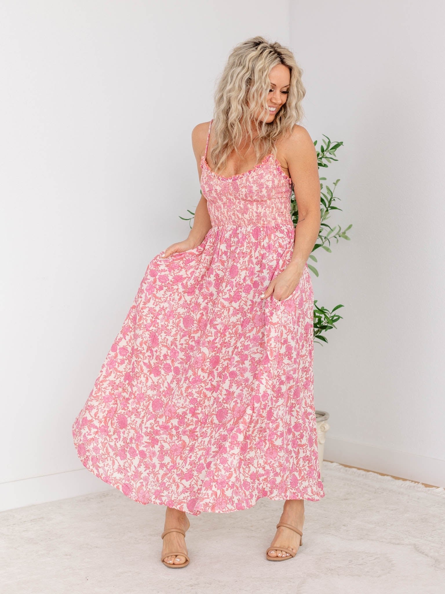 Free People Sweet Nothings Midi Dress