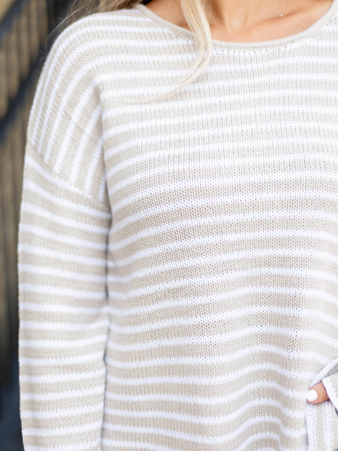 Lightweight Stripe SweaterSweaters