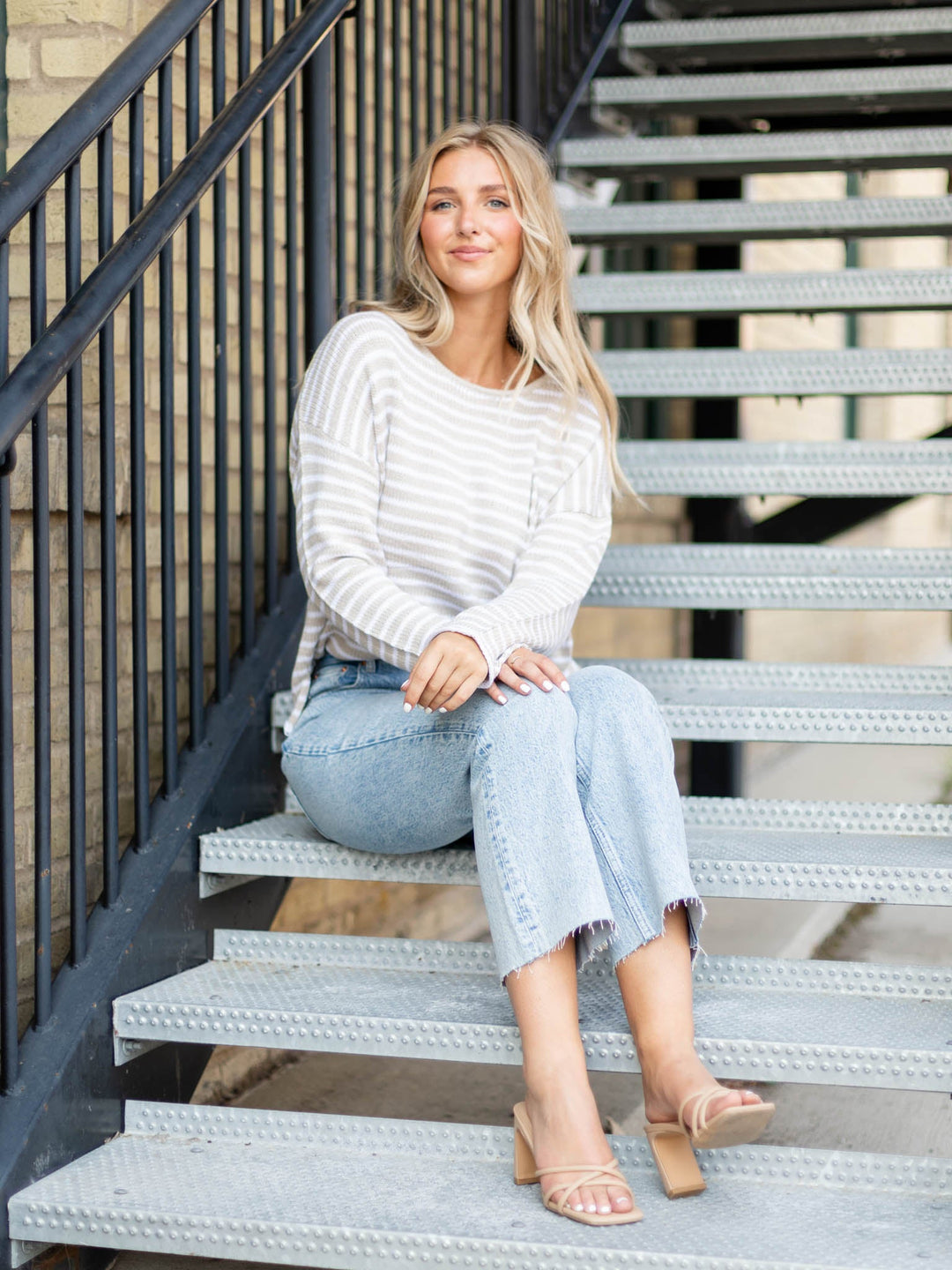 Lightweight Stripe SweaterSweaters