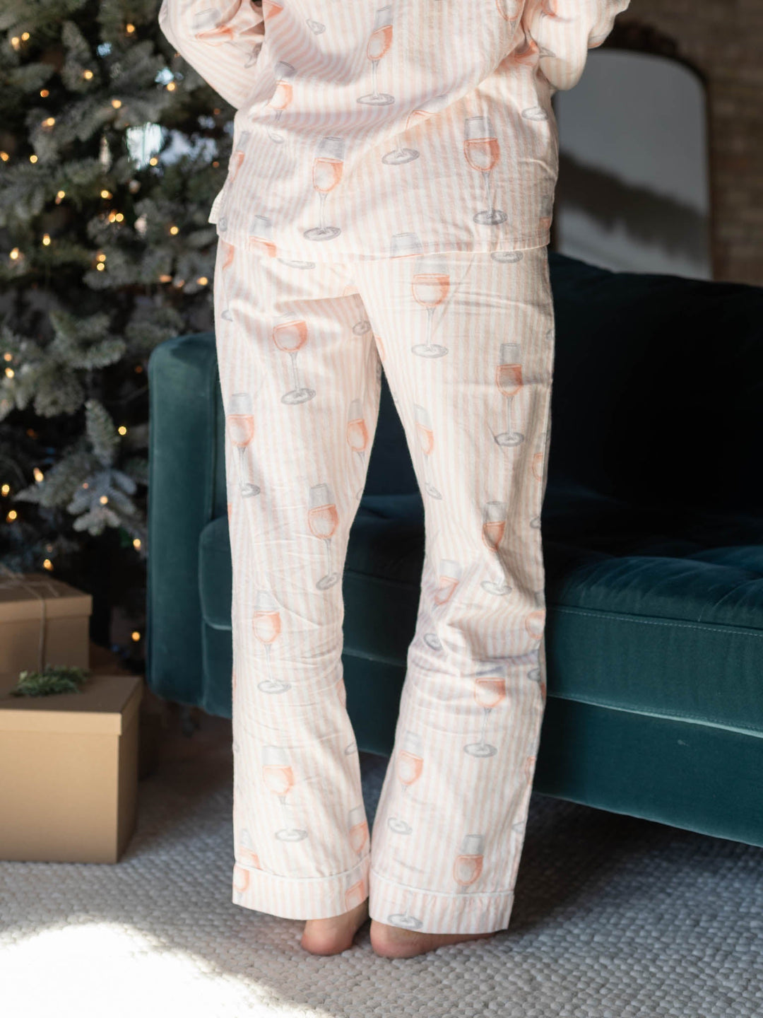 PJ Salvage Rose All Day Stripe SetPJs