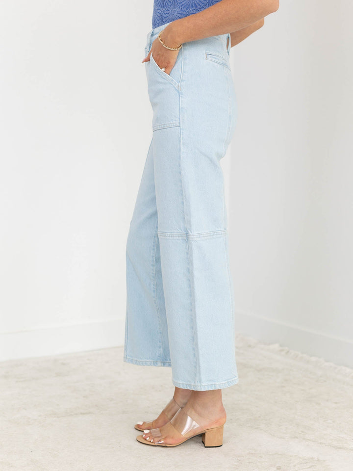 Rails Oceanview Getty Crop UtilityDenim jeans