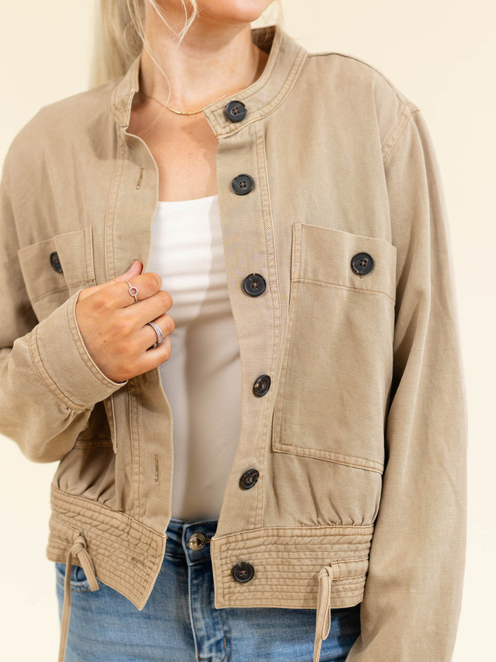 Rails Washed Camel Alma JacketOuterwear