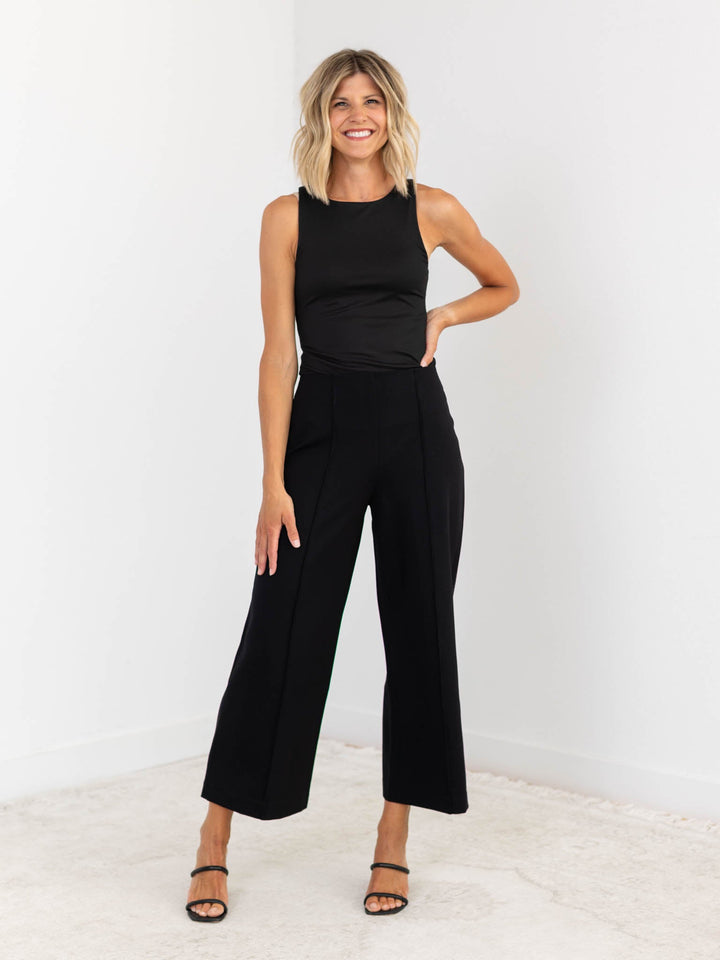 SPANX Ponte Cropped Wide LegNon - Denim bottoms