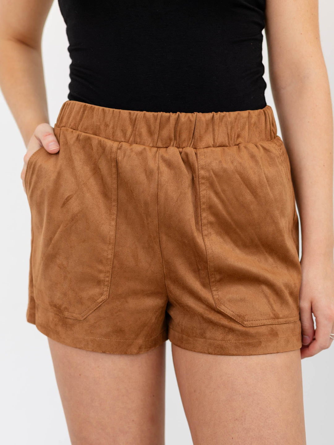 Steve Madden Suede Faux The Record ShortNon - Denim Shorts/Skirts