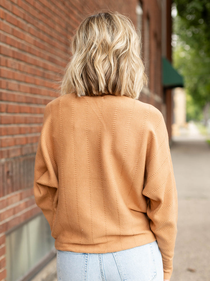 Textured Dolman SweaterSweaters