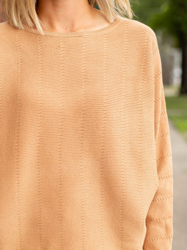 Textured Dolman SweaterSweaters