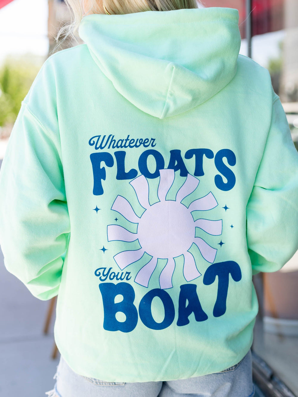 Whatever Floats Your Boat HoodieScreen tees
