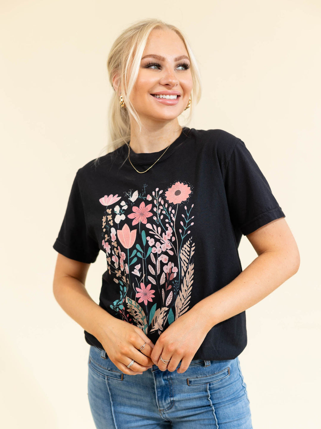 Wild Flower Field TeeScreen tees