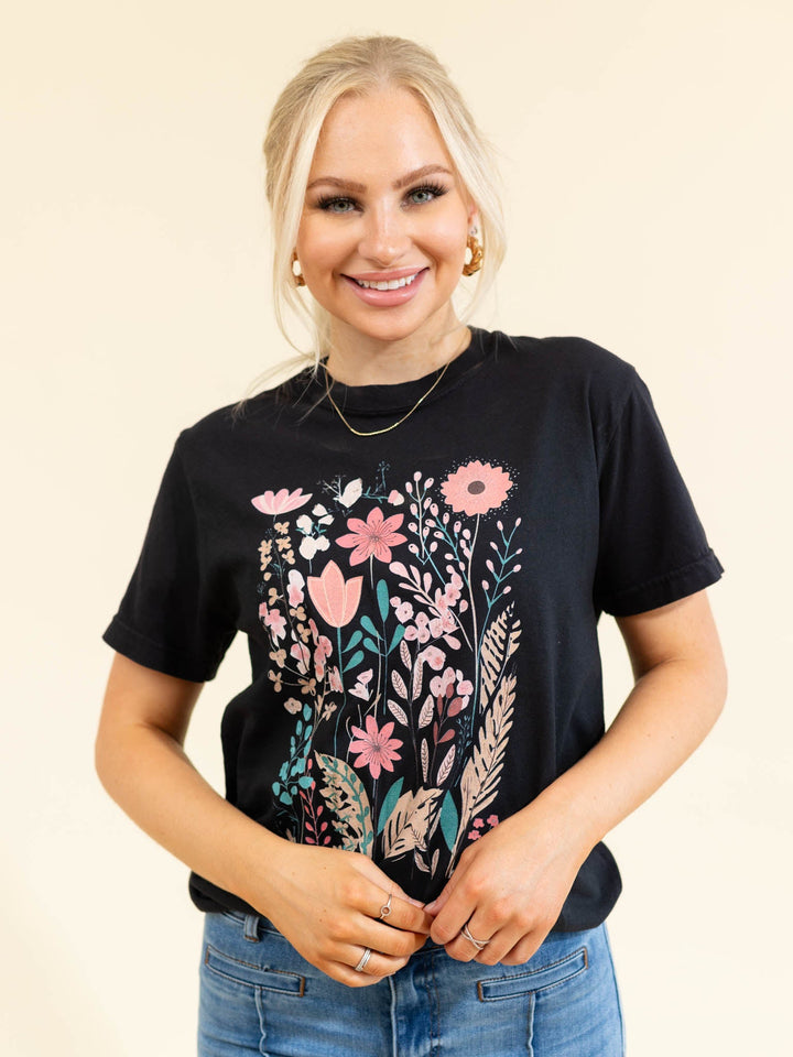 Wild Flower Field TeeScreen tees