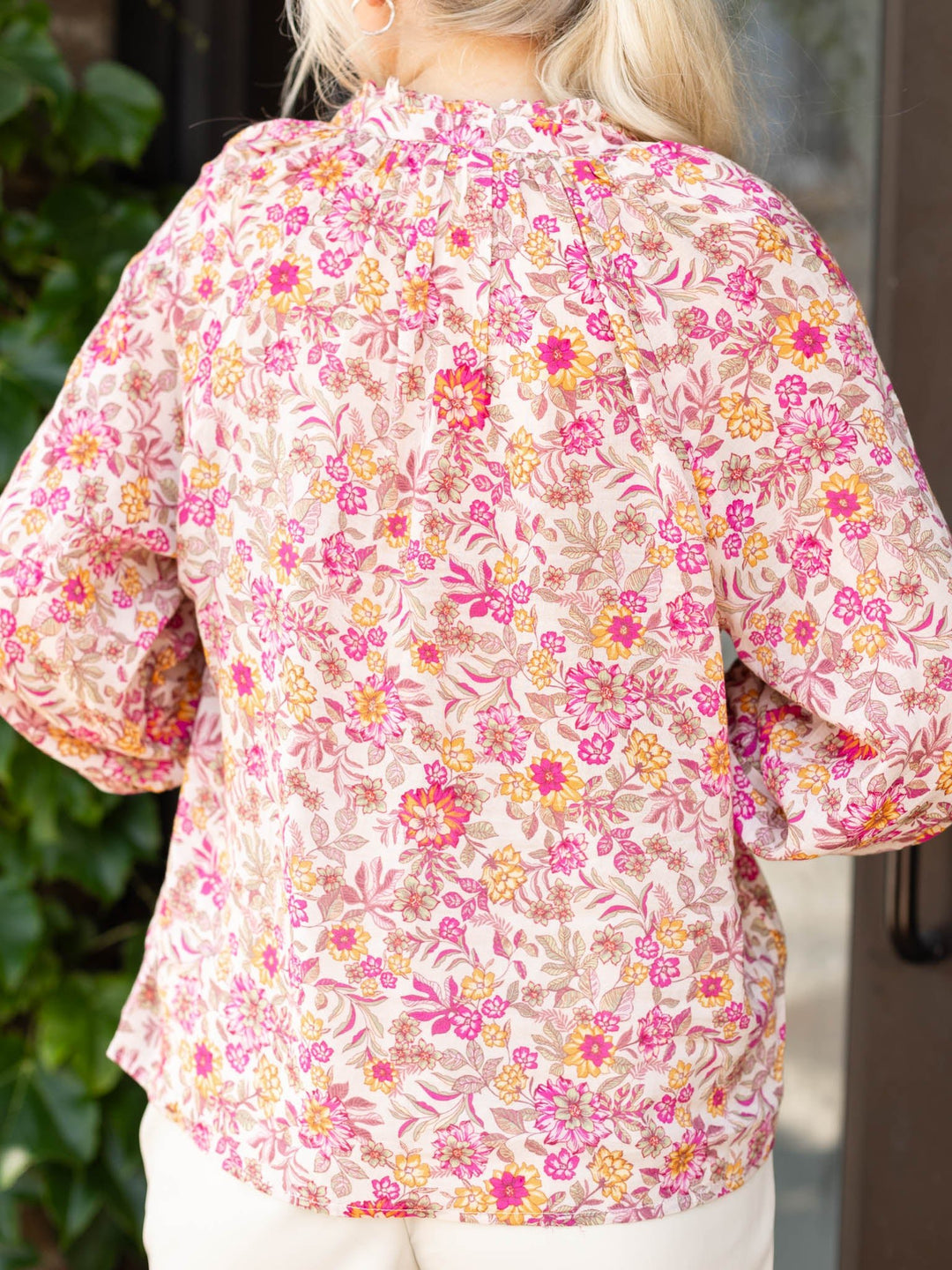 Z SUPPLY Lima Floral topWoven tops