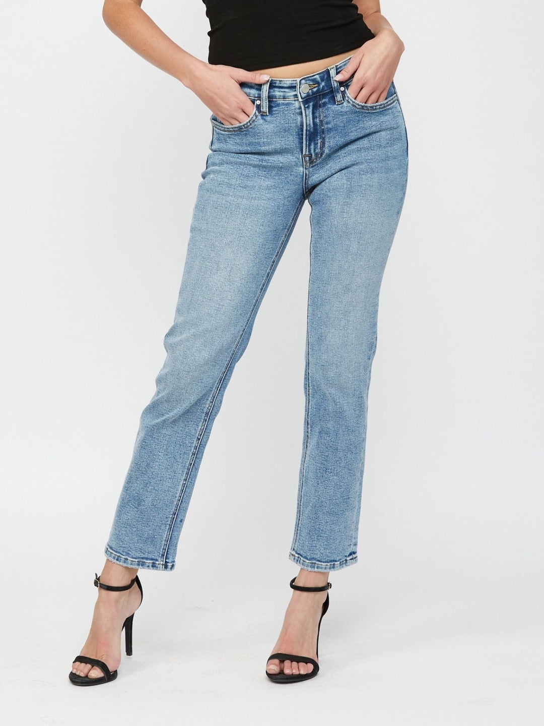 Mica High Rise Boot Cut Jeans for Women