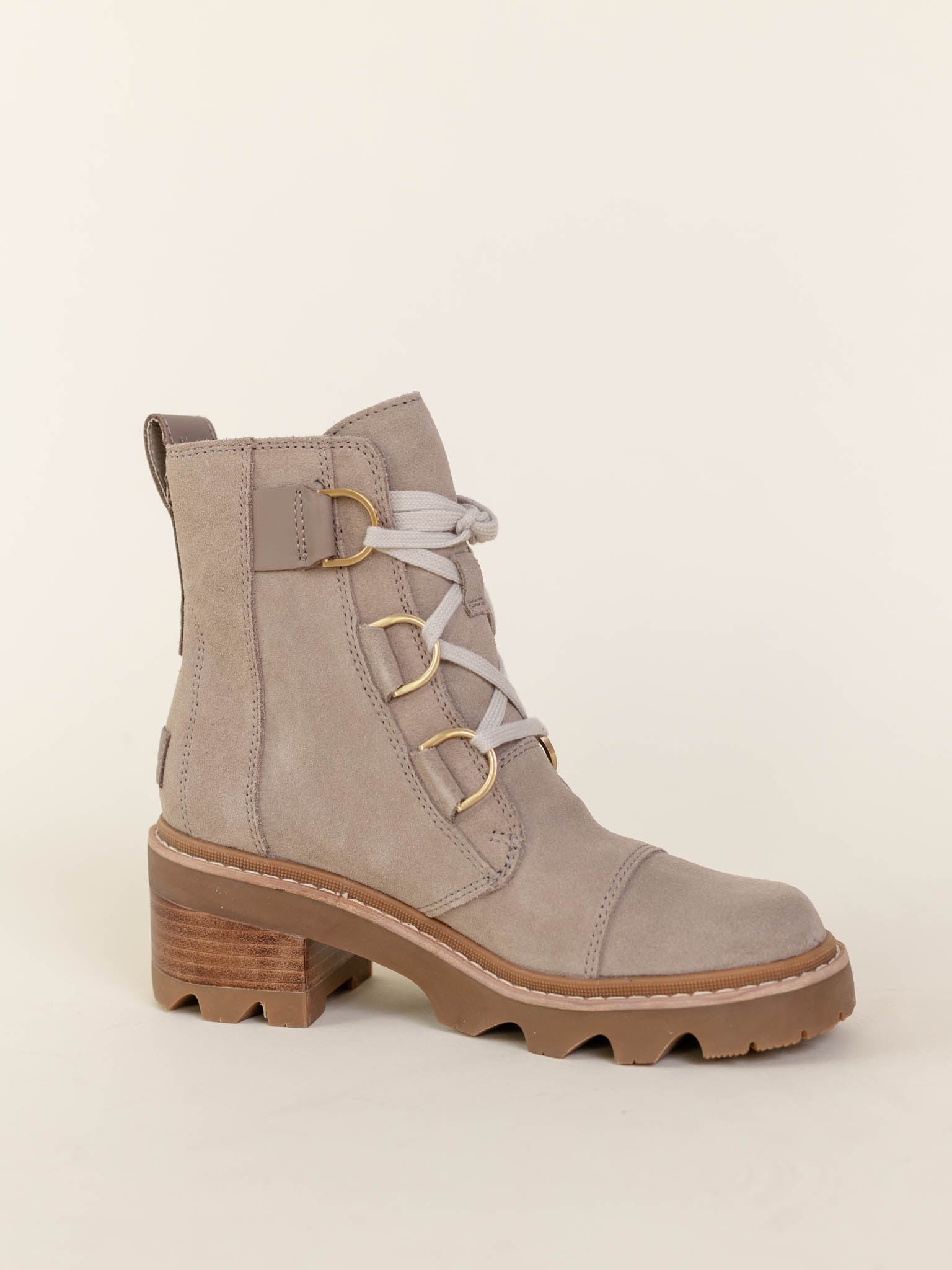 SOREL Joan Now Lace Suede Omega Taupe